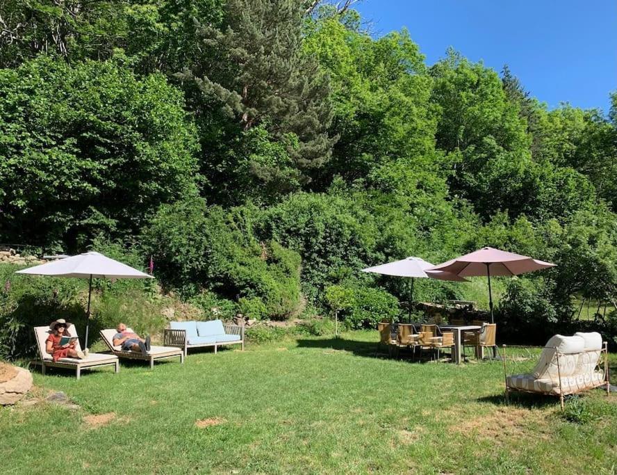 Villa Maison En Ardeche Avec Bain Suedois Et Sauna à Saint-Symphorien-de-Mahun Extérieur photo