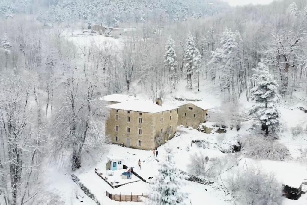 Villa Maison En Ardeche Avec Bain Suedois Et Sauna à Saint-Symphorien-de-Mahun Extérieur photo